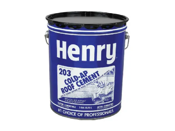 Henry Company HE203071 Cold Application Roof & Lap Adhesive 5 Gallon