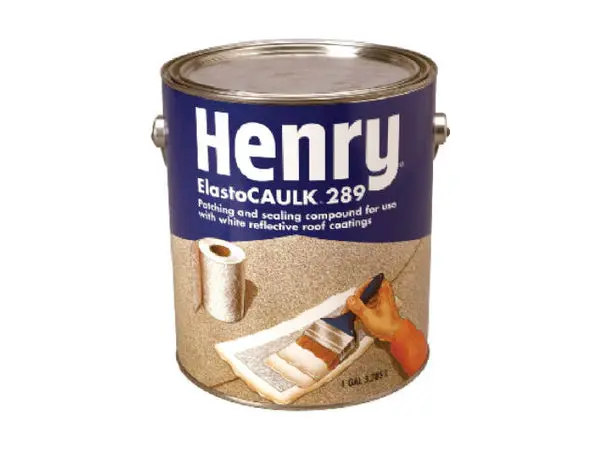 Henry Company HE289046 Elastocaulk Roof Sealant White 1 Gallon Waterproofing