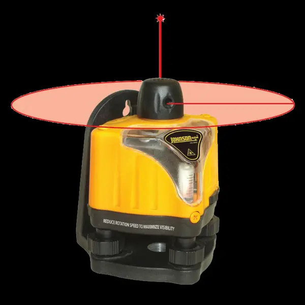 Johnson Level 40-0918 Manual Leveling Rotary Laser Level