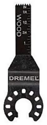 Dremel MM411 HCS Wood Flush Cut Blade 3/8 Inch Precision Woodworking Tool