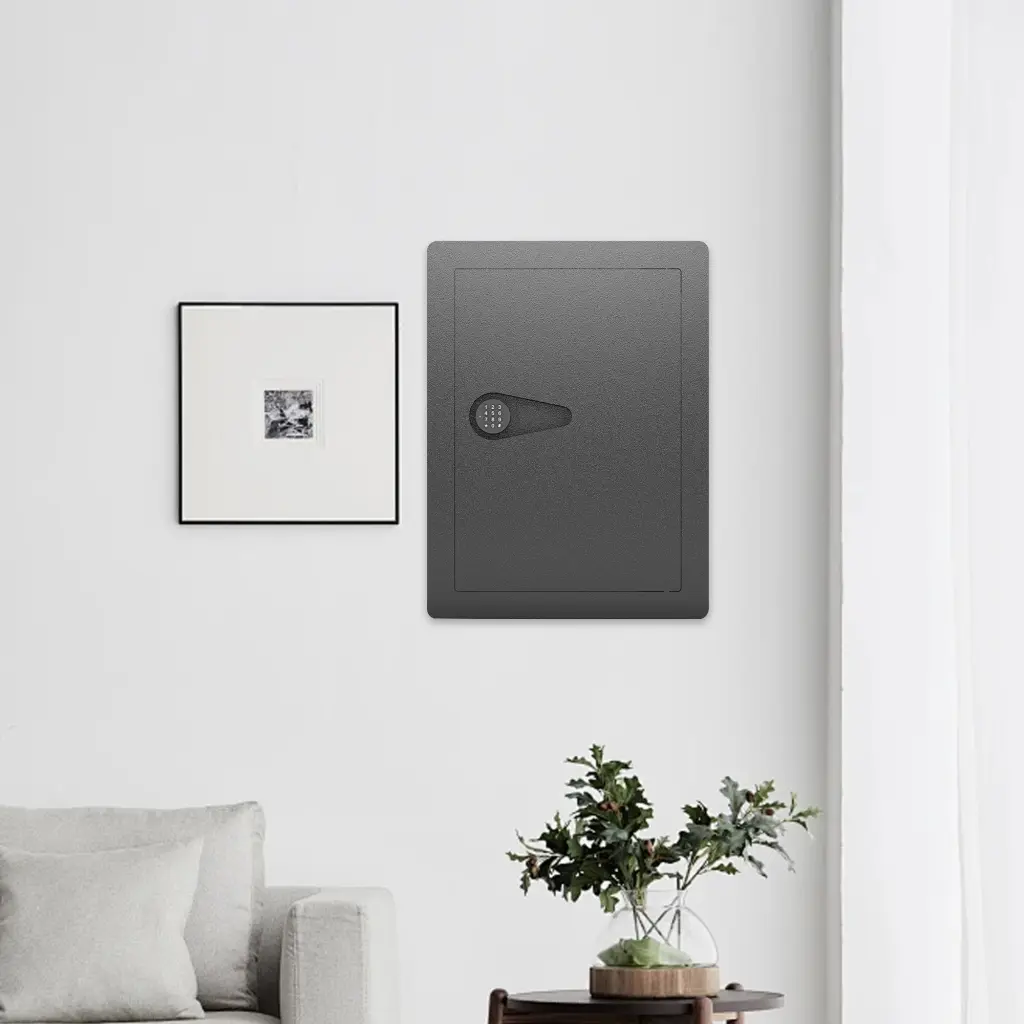 Wall Safe Between Studs Hidden Secure Digital Keypad xingdu store