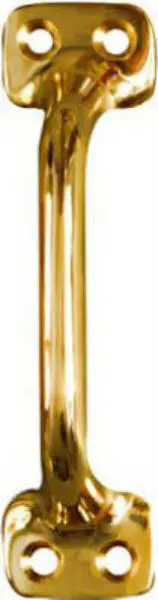 National Hardware N216-085 4 Inch Sash Lift Screws Polished Solid Brass