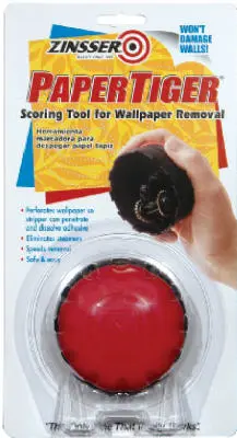 Zinsser 02966 Paper Tiger Wallcovering Scoring Tool Wallpaper Removal
