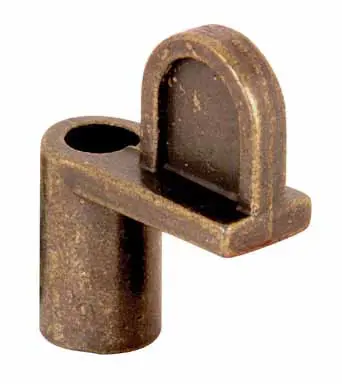 Slide-Co Die-Cast Screen Clips Screws 7/16 Inch Bronze 12-Pack