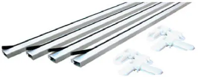 Slide-Co PL-7812 Make To Fit Screen Frame Kit 36x36 Inch Painted Finish