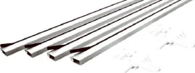 Slide-Co PL-7836 Make to Fit Screen Frame Kit 36 x 36 Inch White