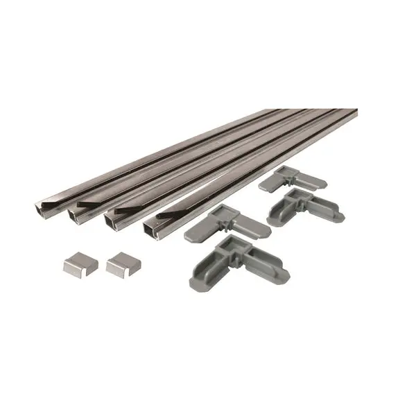 Prime-Line PL7802 Make-2-Fit Screen Frame Kit Aluminum Easy Installation Prime Line