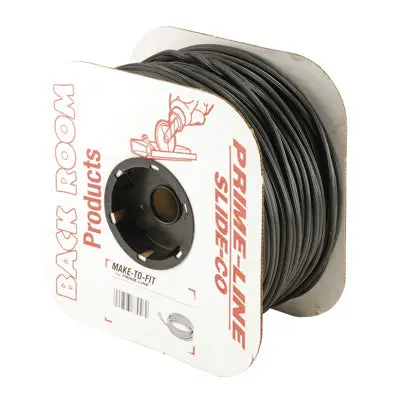 Slide-Co P-7568 Screen Retainer Spline 500 Feet 0.155 Inch Black Screen Repair