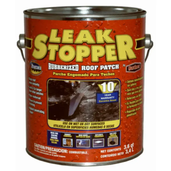 Gardner 0311-GA Leak Stopper Rubberized Roof Patch 3.6 Qt