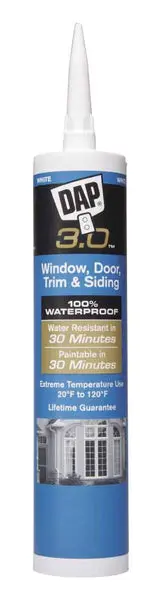 Dap 18360 Advanced All Purpose High Performance Sealant 9.0 Oz White
