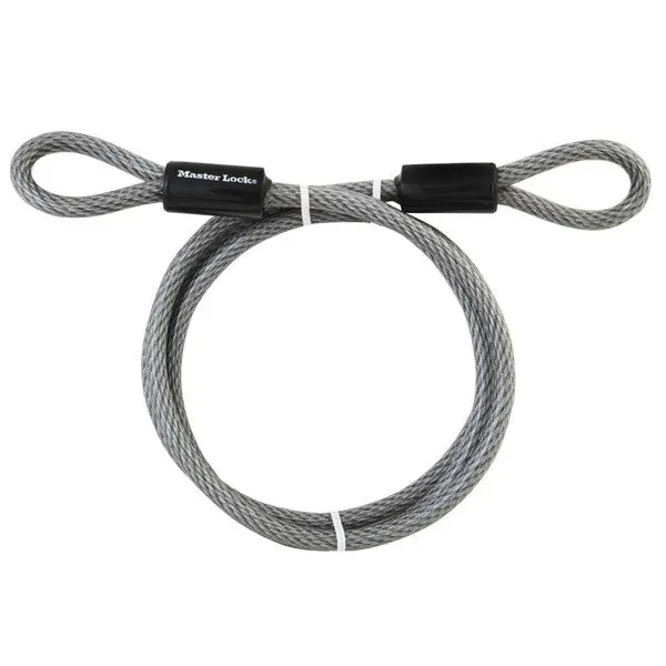Master Lock 78DPF Double Loop Cable 6 Feet Security Cable