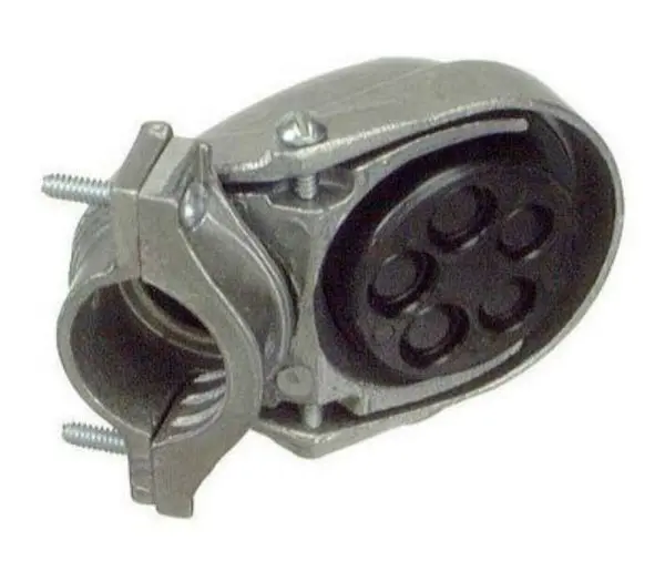 Halex 58020 Aluminum Clamp-On Service Entrance Cap 2 Inch Weatherproof Electrical