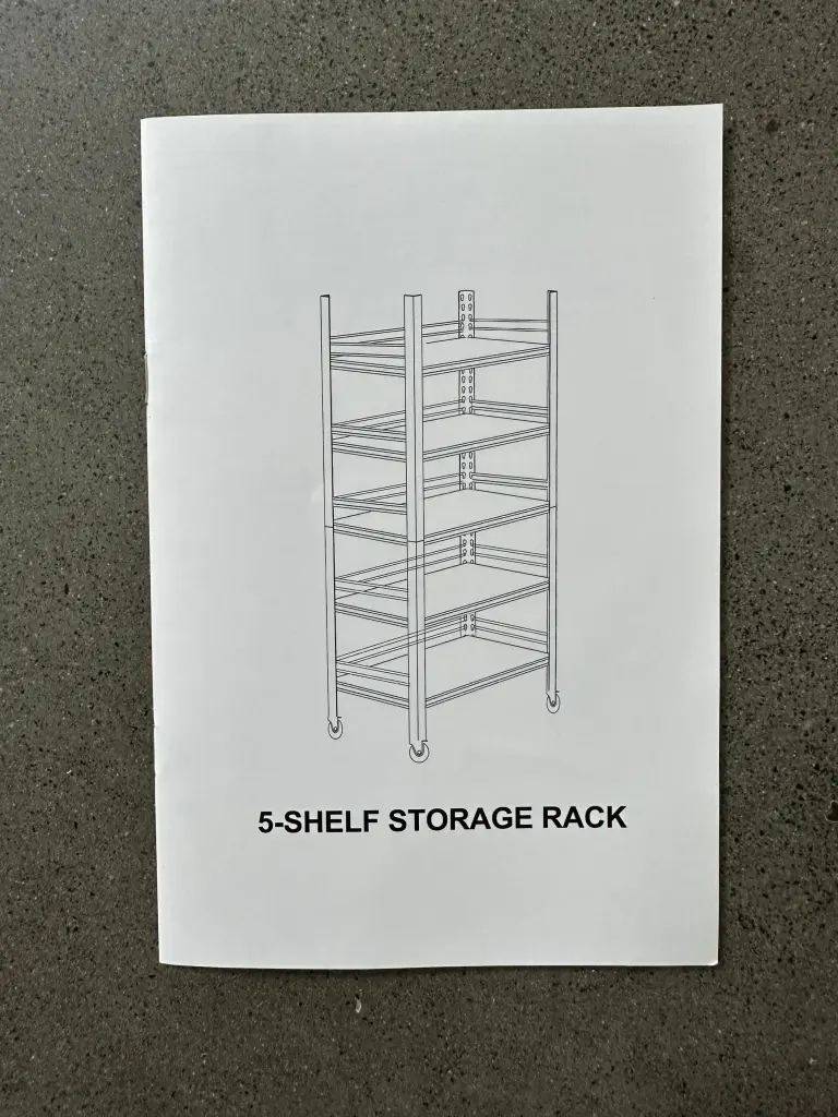 63 Inch Heavy Duty Metallic Shelving Unit Customizable 5 Tier Storage morgie