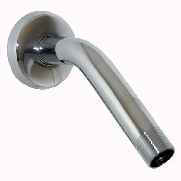 Lasco 08-2451 Shower Arm and Flange 1/2 MPT x 6 Inch Chrome