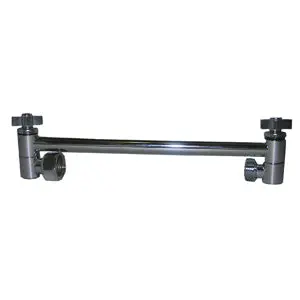 Lasco 10 Inch Adjustable All-Direction Shower Arm Chrome Plated