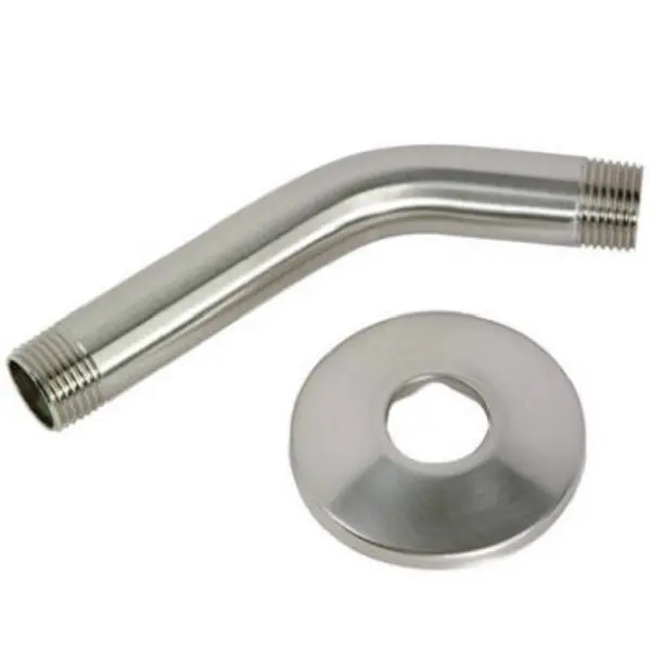 Master Plumber Shower Arm Flange Brushed Nickel 6 Inch
