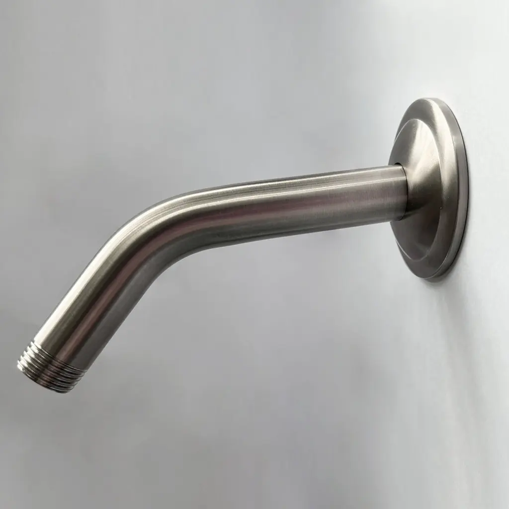Shower Arm Flange 1 2 NPT Tapered Threads Rain Shower Head Arm w928 dongtu group