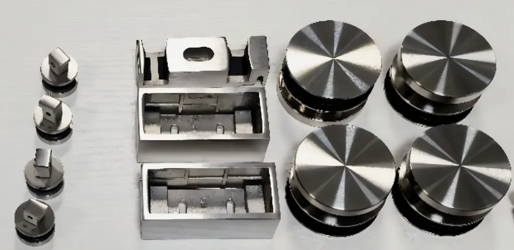 Roller Set Wall Brackets And Anti Jump Knobs Only 24D02P05 Chx C Shower Door Hardware bathin