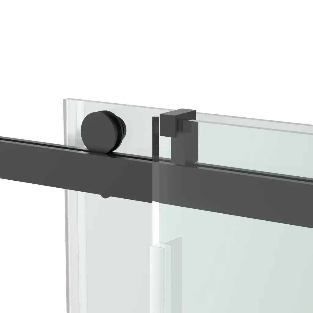Roller Set Wall Brackets and Anti Jump Knobs Shower Door bathin