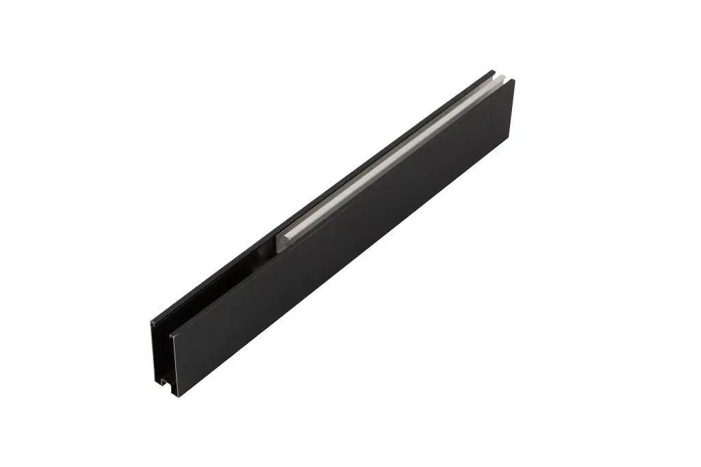 Brushed Nickel Shower Door Track Sliding Glass Door bathin