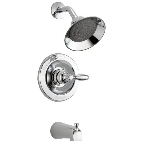 Peerless P188775 Chrome Single Handle Tub and Shower Faucet