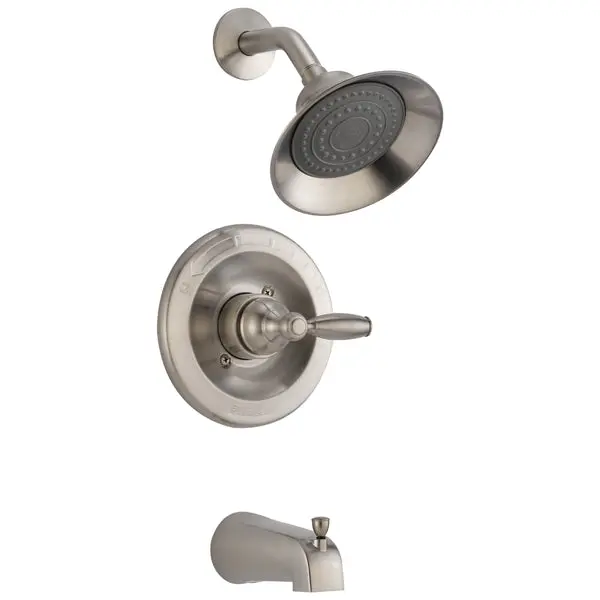 Peerless P188775-BN Single Handle Tub and Shower Faucet Brushed Nickel Finish
