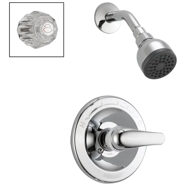 Peerless P188710 Chrome Shower Only Complete Combo Handle