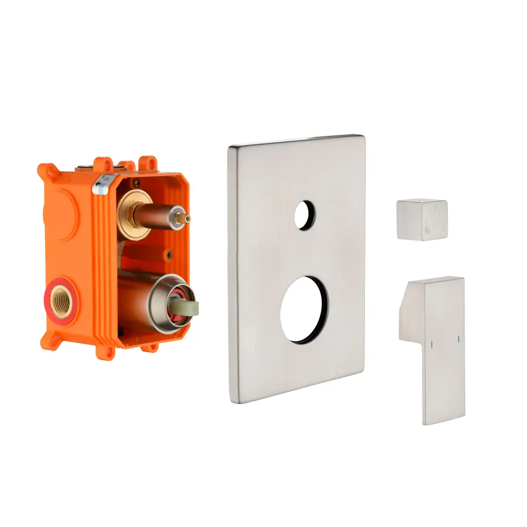 3 Way Outlet Solid Brass Shower Diverter Valve Mixer Rough Bathroom rnb