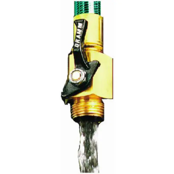 Dramm 60-12353 3/4 Inch Heavy Duty Brass Shut Off Valve Male to Female