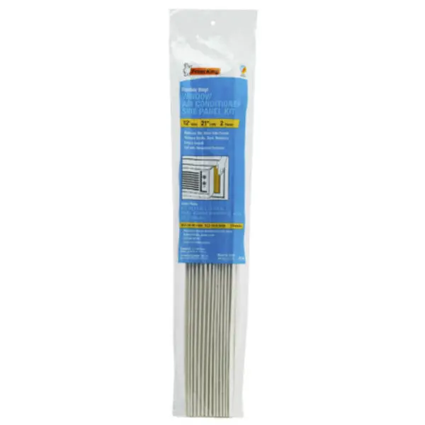 Frost King AC18H Flexible Vinyl Window Air Conditioner Side Panel Kit 2-Pack AC Insulation