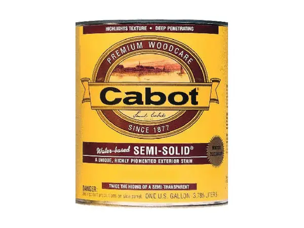 Cabot 1107-07 Semi-Solid Acrylic Siding Stain Deep Base 1 Gallon