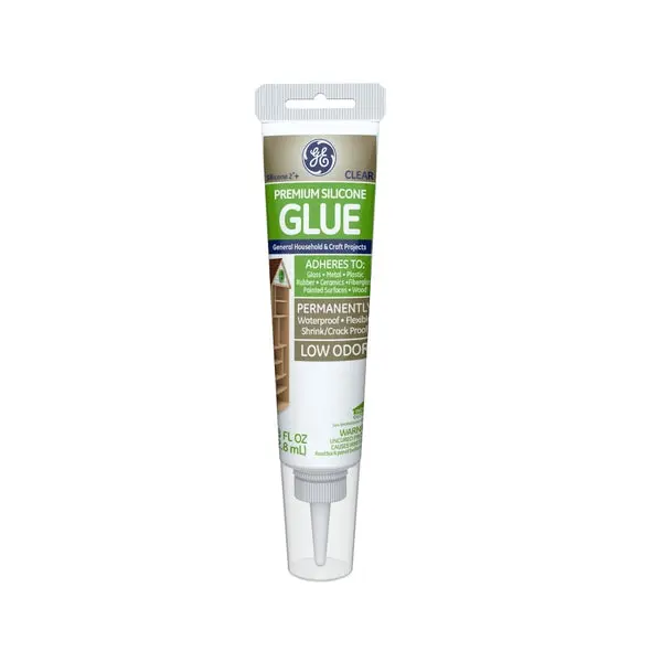 GE GE280 Premium Silicone 2 Glue 2.8 Ounce GE Lighting