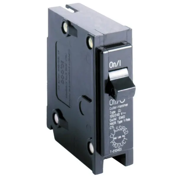 Eaton CL120CS Single Pole UL Classified Replacement Circuit Breaker 20A 120V