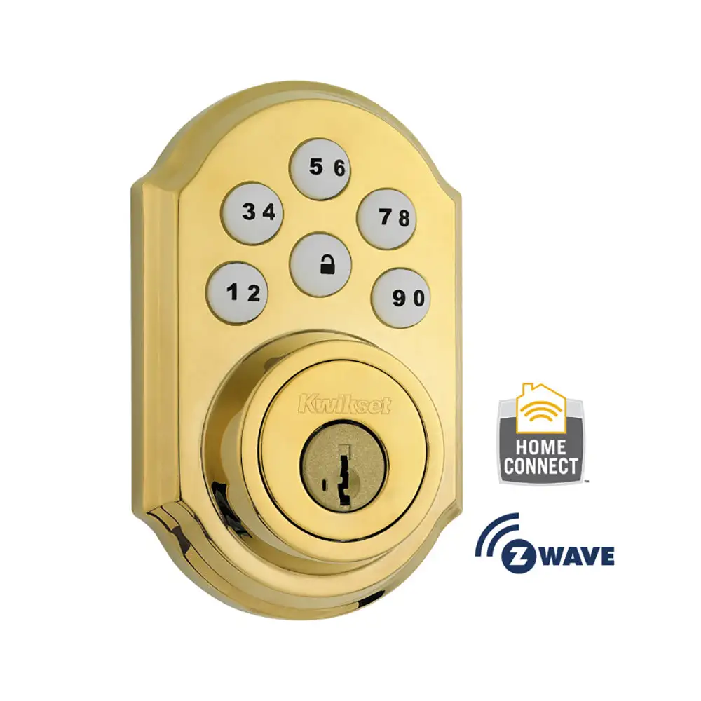 Z-Wave Contemporary Electronic Deadbolt - Best Construction Hardware Supplies Store Kwikset