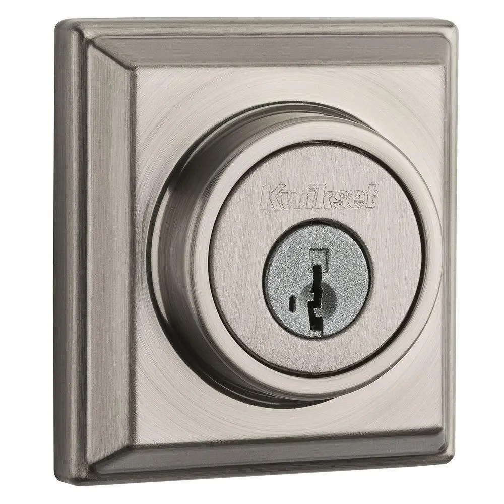 Z-Wave Traditional Electronic Deadbolt - Home Hardware Equipment Kwikset