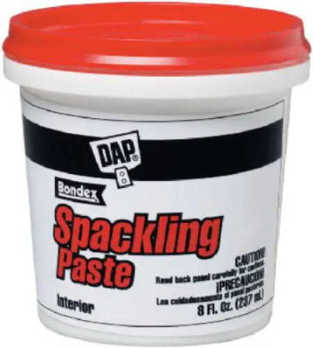 Dap 10200 Ready-To-Use Pre-Mixed Spackling Paste 1/2 Pint Wall Repairs