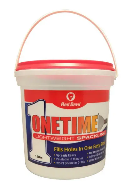 Red Devil 0541 Onetime Lightweight Spackling Pre-Mixed Formula 1 Gallon