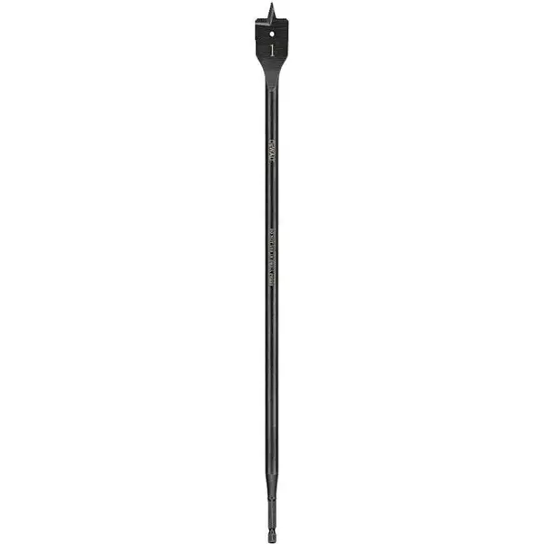 DeWalt DW1595 Heavy Duty Wood Boring Spade Bit 1 Inch x 16 Inch Large Holes