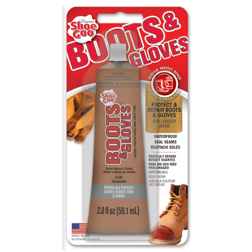 Amazing Goop 2.0 Oz Glove Boot Goo Glue Adhesive Brand New Clear