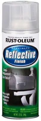 Rust-Oleum 214944 10 Oz Clear Specialty Reflective Finish Spray Paint