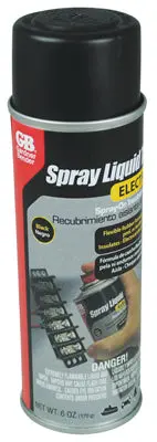 Gardner Bender LTS-400 Spray Electrical Tape Black 6 Oz Quick-Dry Insulating Sealant