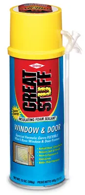 Great Stuff 175437 Window & Door Foam Sealant 12Oz Expanding Insulation Foam