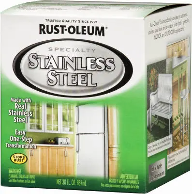 Rust-Oleum Specialty Stainless Steel Paint 1 Qt High-Performance Finish