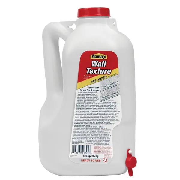 Homax 8322 Premixed Wall & Ceiling Spray Texture 2.2 Liter Drywall Repair