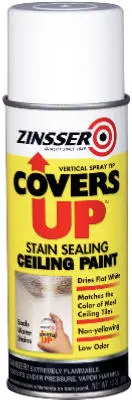Zinsser Covers Up Vertical Aerosol Stain Killing Primer Sealer 13 Oz