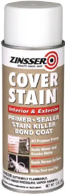 Zinsser Aerosol Oil Based Cover Stain Killing Primer Sealer 13 Oz