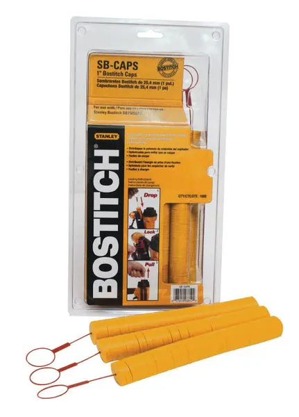 Bostitch SB-CAPS Caps Cap Stapler and Nailer 1 Inch 1000-Count