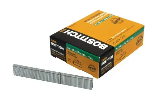 Bostitch SX50353/4G Narrow Crown Finish Staples 3/4 Inch Leg 18-Gauge Upholstery and Trim