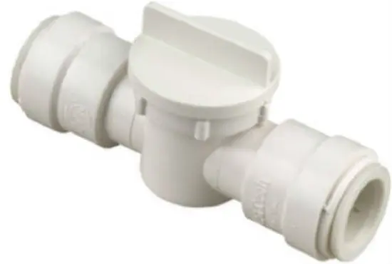 Watts P-650 Quick Connect Straight Stop 1/2 x 1/2 Inch Plumbing Valve