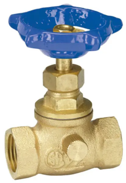 Homewerks 220-2-12-12 Lead-Free Brass Stop & Waste Valve Drain 1/2 FIP